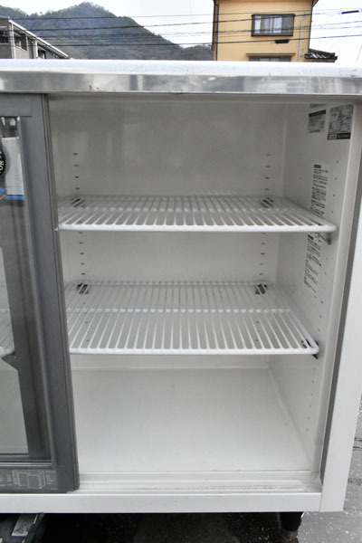 GO13 ホシザキ 業務用 台下 冷蔵ショーケース RTS-120MTB 店舗用 コールドテーブル形 厨房機器 スライド扉の画像4