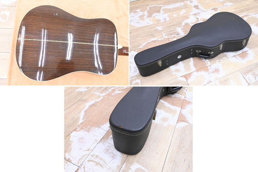 O093 Japan Vintage Tokai musical instruments cat's-eye CE-400 acoustic guitar akogi hard case attaching 