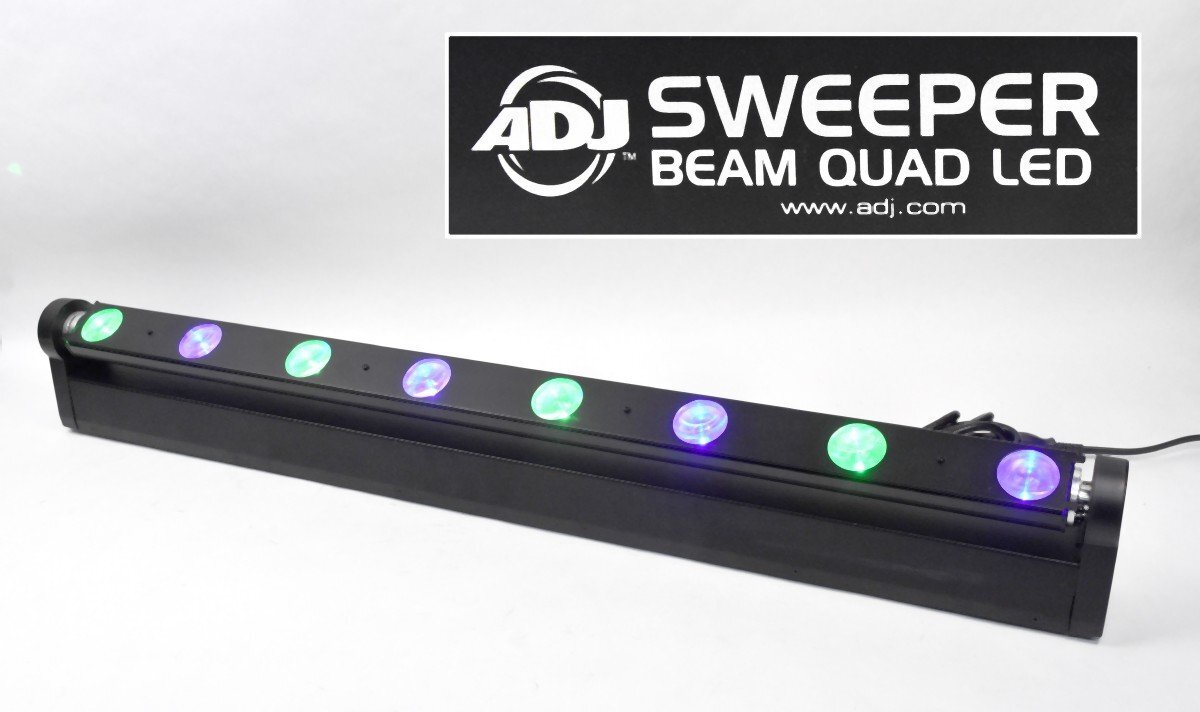 [動作OK] AMERICAN DJ アメリカンディージェイ SWEEPER BEAM QUAD LED パルスストロボ 照明 舞台 ステージ ライブハウス スポット ADJ