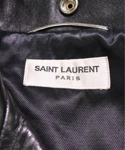 Saint Laurent Paris ライダース メンズ サンローラン　パリ 中古　古着_画像3