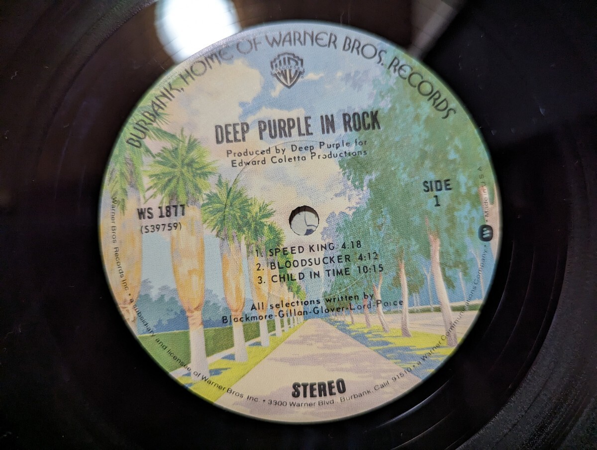 US盤/Deep Purple / In Rock/ディープ・パープル_画像5