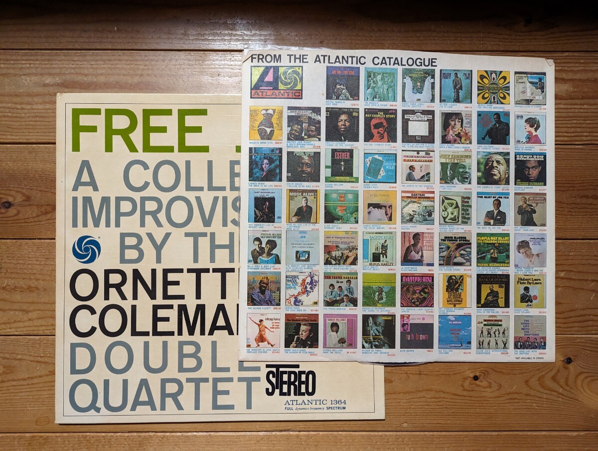 US Atlantic赤緑/ SD 1364/ Ornette Coleman / Free Jazz/ 窓枠/ オーネット・コールマン /Eric Dolphy /フリー・ジャズ_画像4