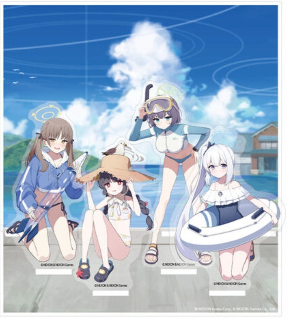 韓国 公式グッズ】ブルーアーカイブ RABBIT小隊 ジオラマ 韓国 公式グッズ】ブルーアーカイブ RABBIT小隊 ジオラマ