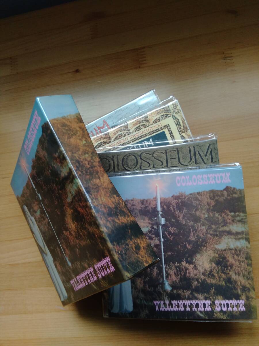 国内盤 disk union 特典BOX 復刻帯付 Colosseum コロシアム 限定紙ジャケ 4タイトル セット_画像1