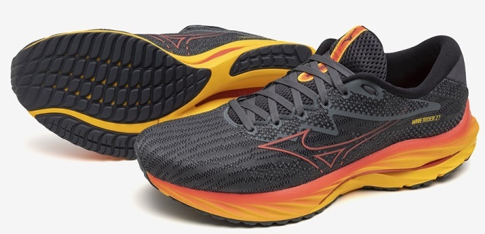  new goods : 27.0cm: Mizuno ue-b rider 27 running men's J1GC230351 wave rider 27