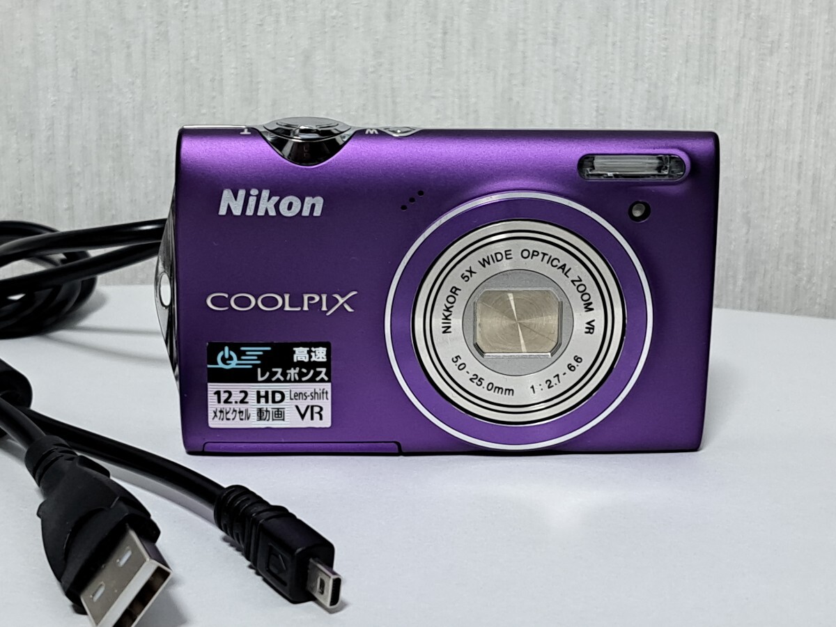 Nikon COOLPIX 5100s パープル_画像1