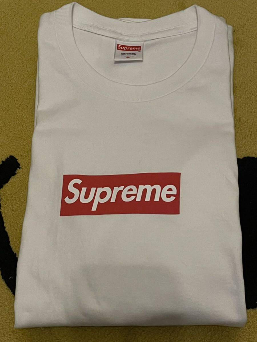 Supreme Box Logo L/S Tee White M シュプリーム ボックス ロゴ エルエス Tシャツ ホワイト_画像2