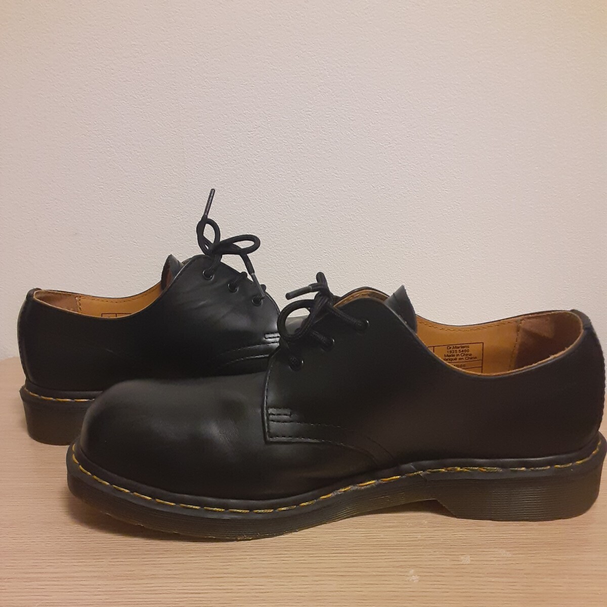 ドクターマーチン 黒 靴の画像5