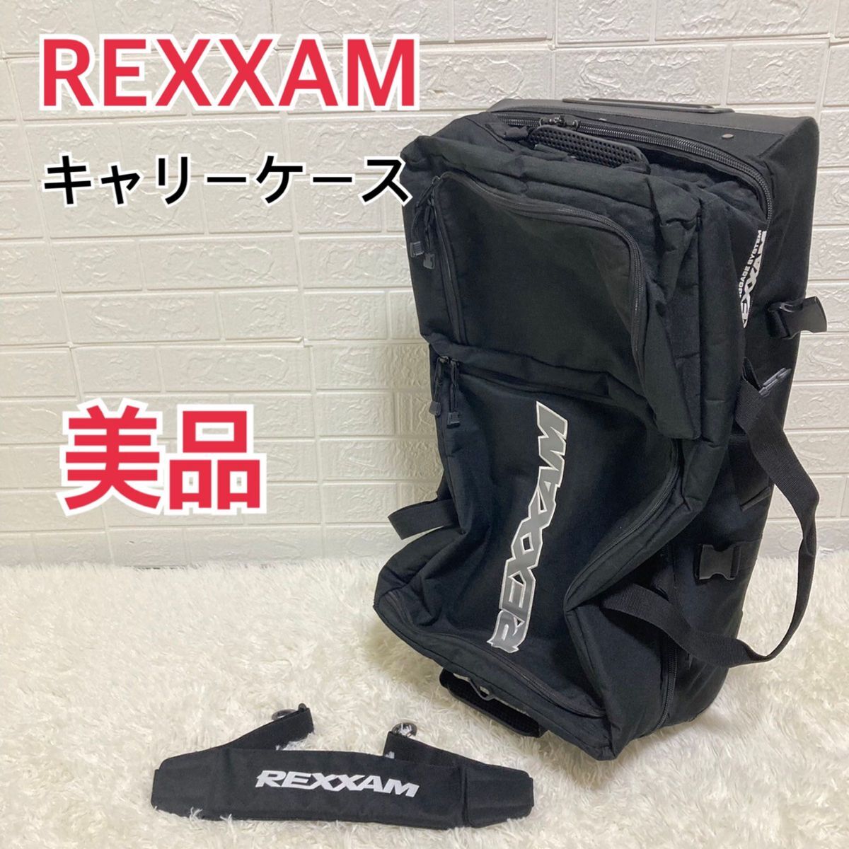 【美品】REXXAM レクザム スキー バッグ キャリーケース