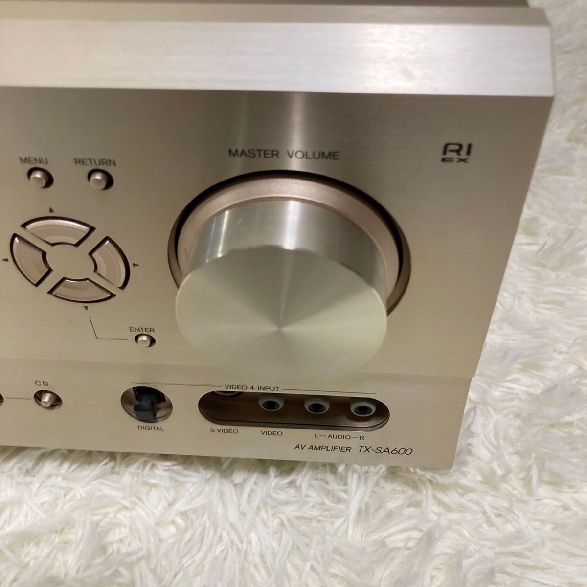 【動作確認済】ONKYO アンプ TX-SA600 リモコン付属_画像3