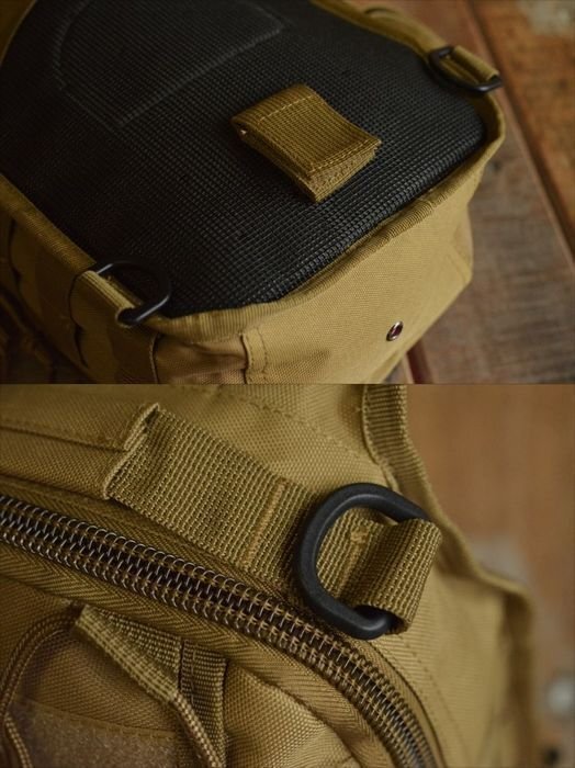  body bag bag one shoulder men's Military military 7998661 digital olive new goods 1 jpy start 