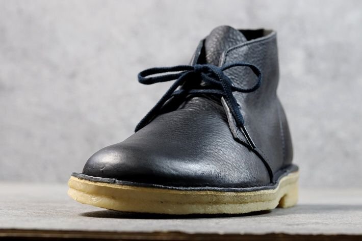 クラークス Clarks メンズ 天然皮革 本革 レザー デザートブーツ DESERT BOOT シューズ 26112780 ネイビー UK7.5 25.5cm相当 / 新品_画像5