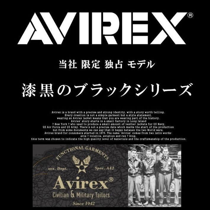 AVIREX 限定 メッシュキャップ メンズ ブラックシリーズ アビレックス 帽子 キャップ ブランド 14587700-80 ブラック 新品 1円 スタート_画像2