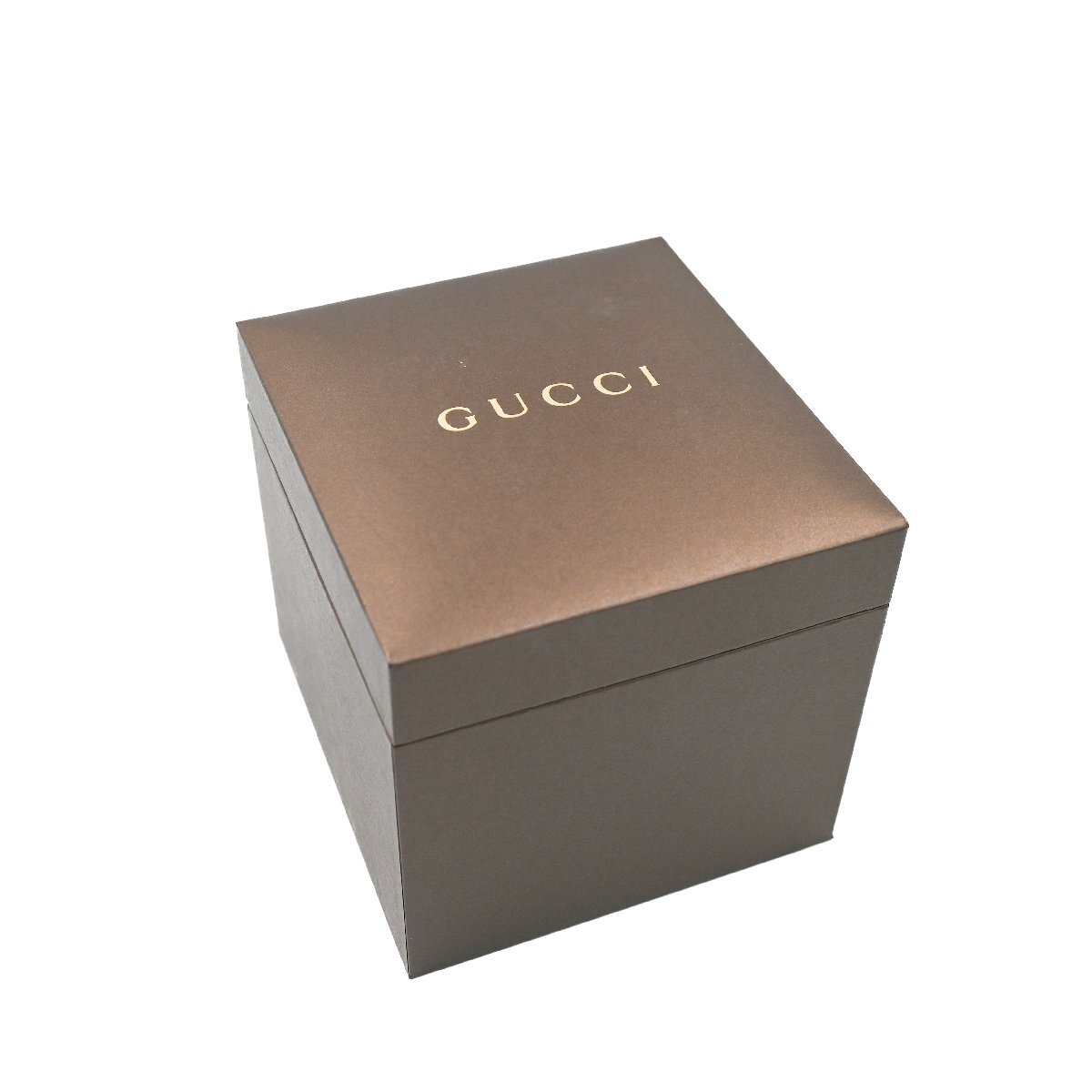 1円 稼働 良品 箱/保証書/コマ2付 GUCCI グッチ 110 ゴールド QZ クオーツ ブラック 黒文字盤 GPベルト 腕時計 レディース 224220240319の画像7