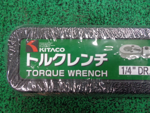 未使用品★Kitaco キタコ 674-0100100 トルクレンチ350mm DR6-30NM★汎用_画像3