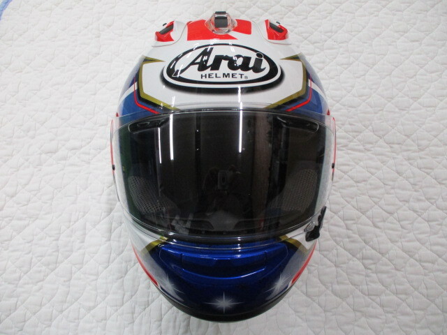 ●Arai RX-7X PEDROSA SAMURAI SPIRIT BLUE XLサイズ●の画像2