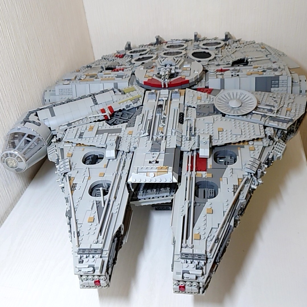 メメ1【140】1円～ LEGO レゴ スター・ウォーズ 75192 STAR WARS ミレニアム・ファルコン ミニフィグ レイ チューバッカ ハンソロ 他の画像2