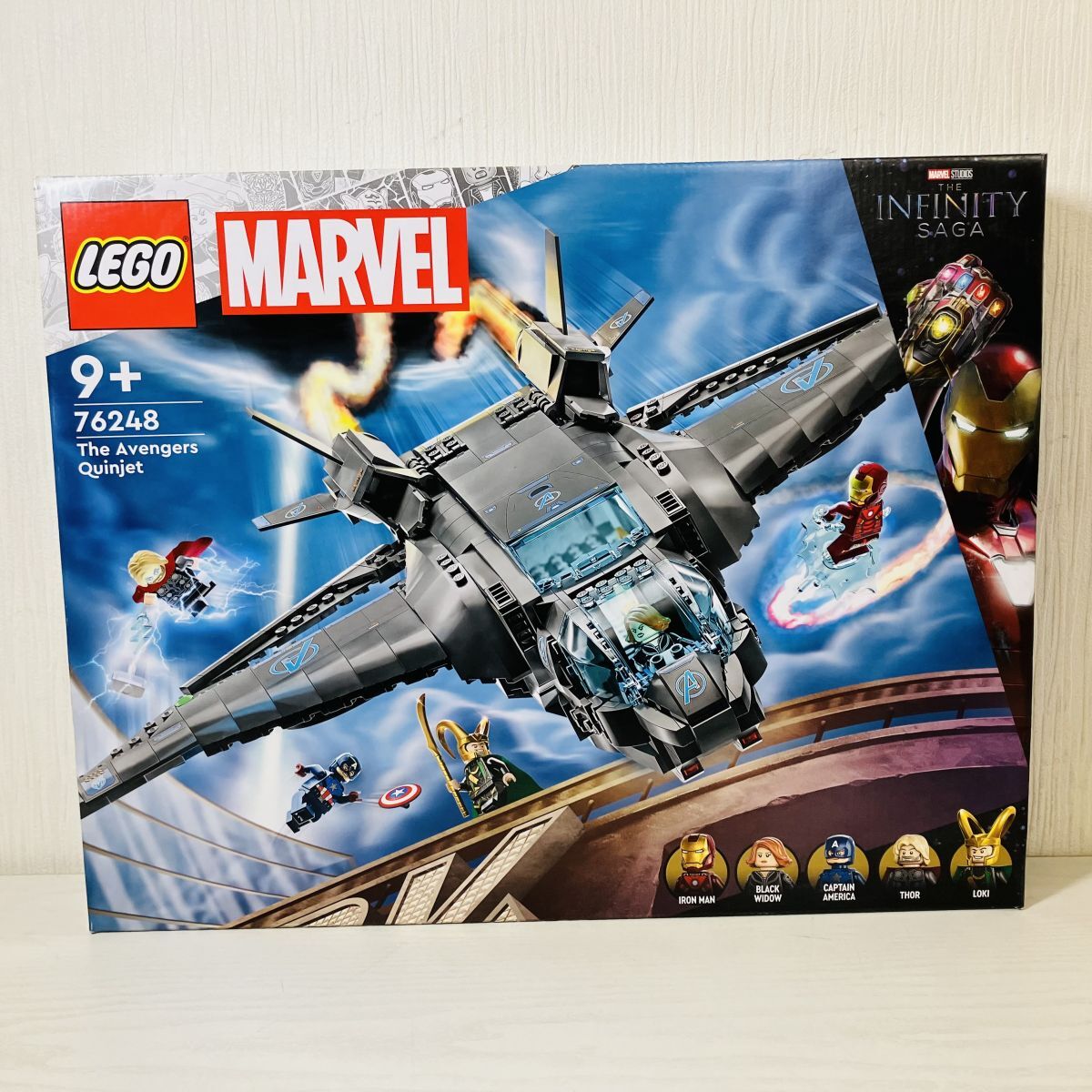 会7【100】1円～ 未開封 レゴ LEGO マーベル MAVEL 76248 アベンジャーズ クインジェット_画像1