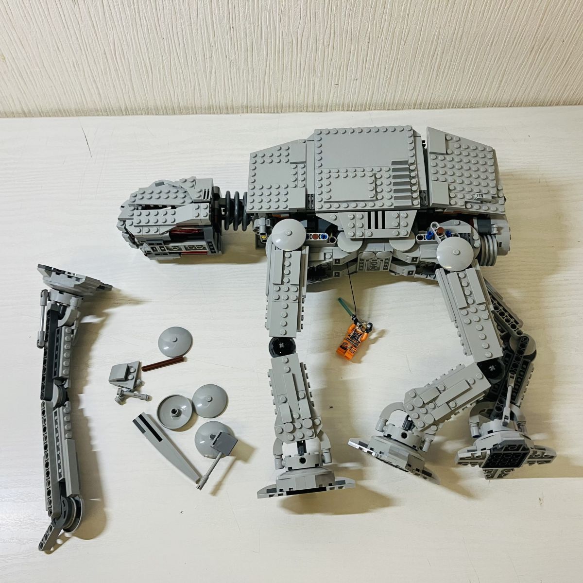 首4【100】1円～ レゴ LEGO スター・ウォーズ 75288 AT-AT 組立品 ジャンク_画像1