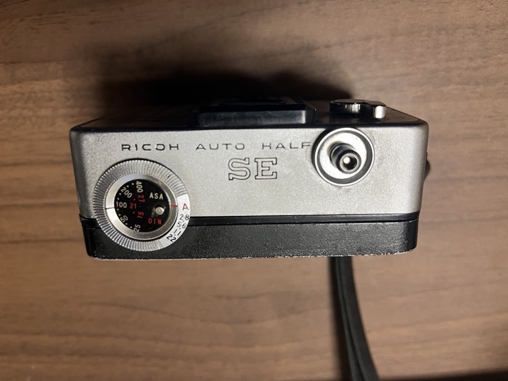 リコー　カメラ　日本製　RICOH 　AUTO　HALF　アンティーク　レトロ　動作未確認　現状品_画像3