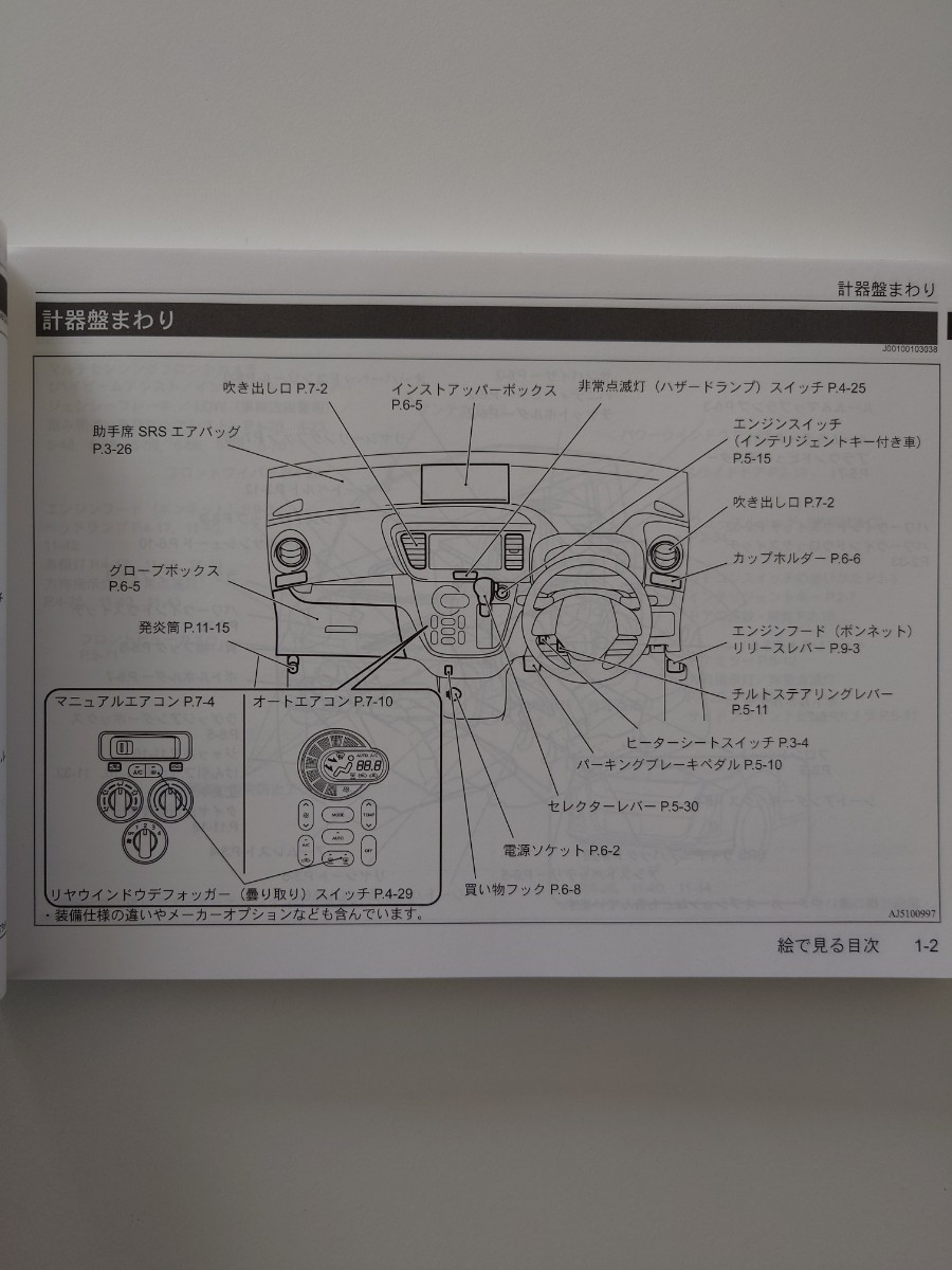 取扱説明書　取説　ニッサン　デイズルークス　B21A　2014年発行　2018年印刷☆_画像5