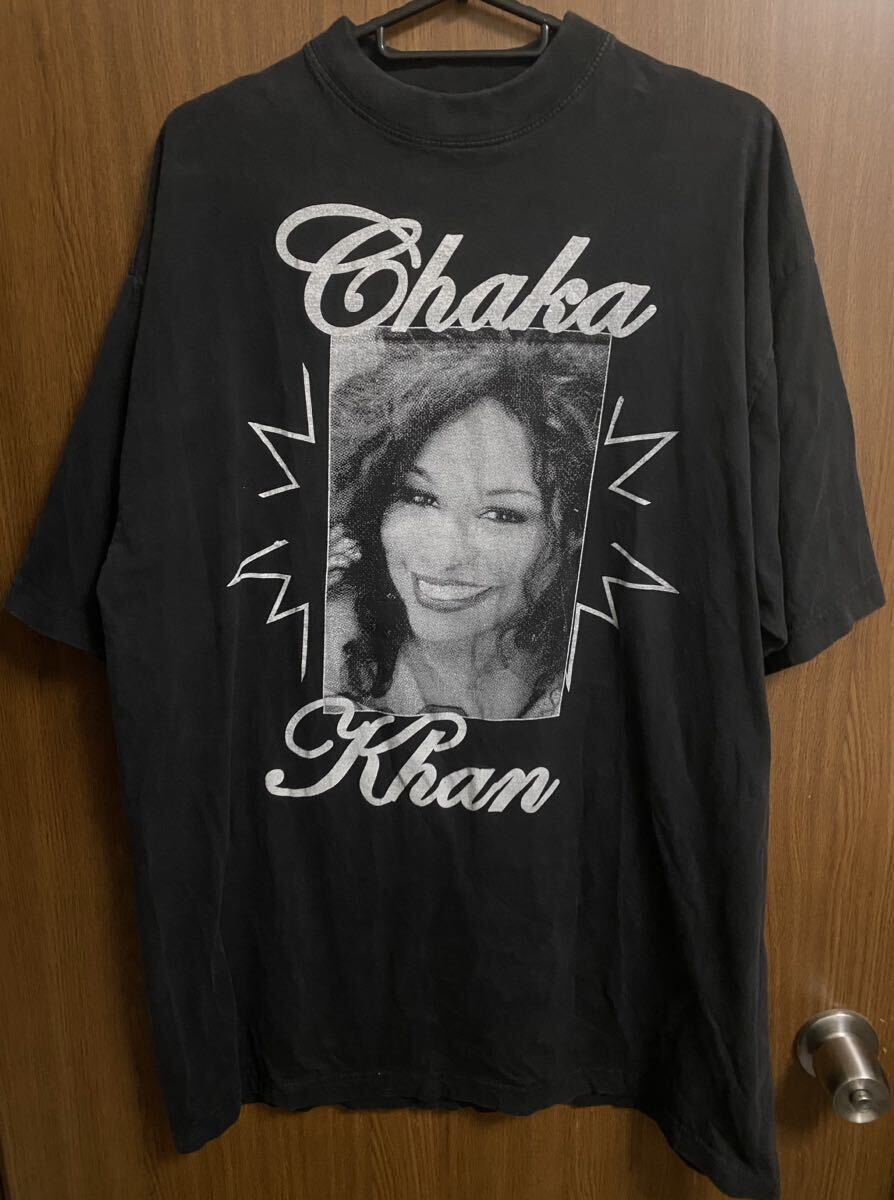 レア 90s Chaka Khan ビンテージ Tシャツ 2XL R&B vintage / whitney houston prince mary j blige janet jackson diana ross lauryn hill_画像1