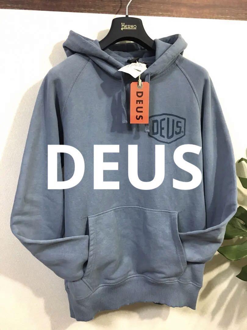 【 DEUS 】ヴィンテージ加工パーカーS
