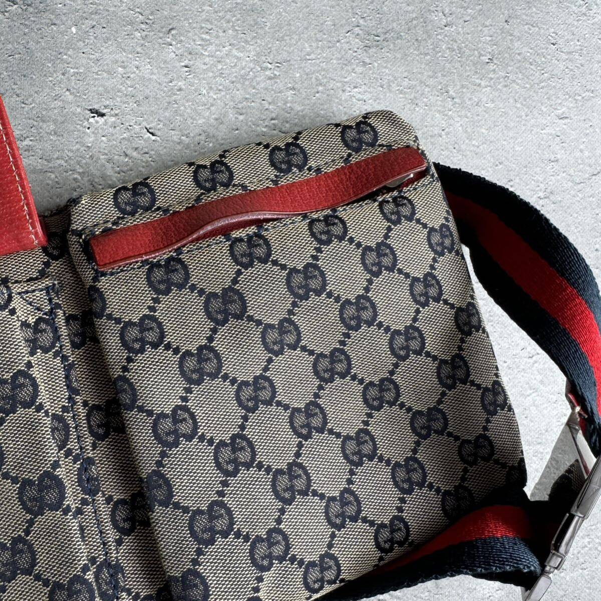 GUCCI ショルダーバッグ グッチ 斜め掛け バッグ ウエストバッグ 10_画像4