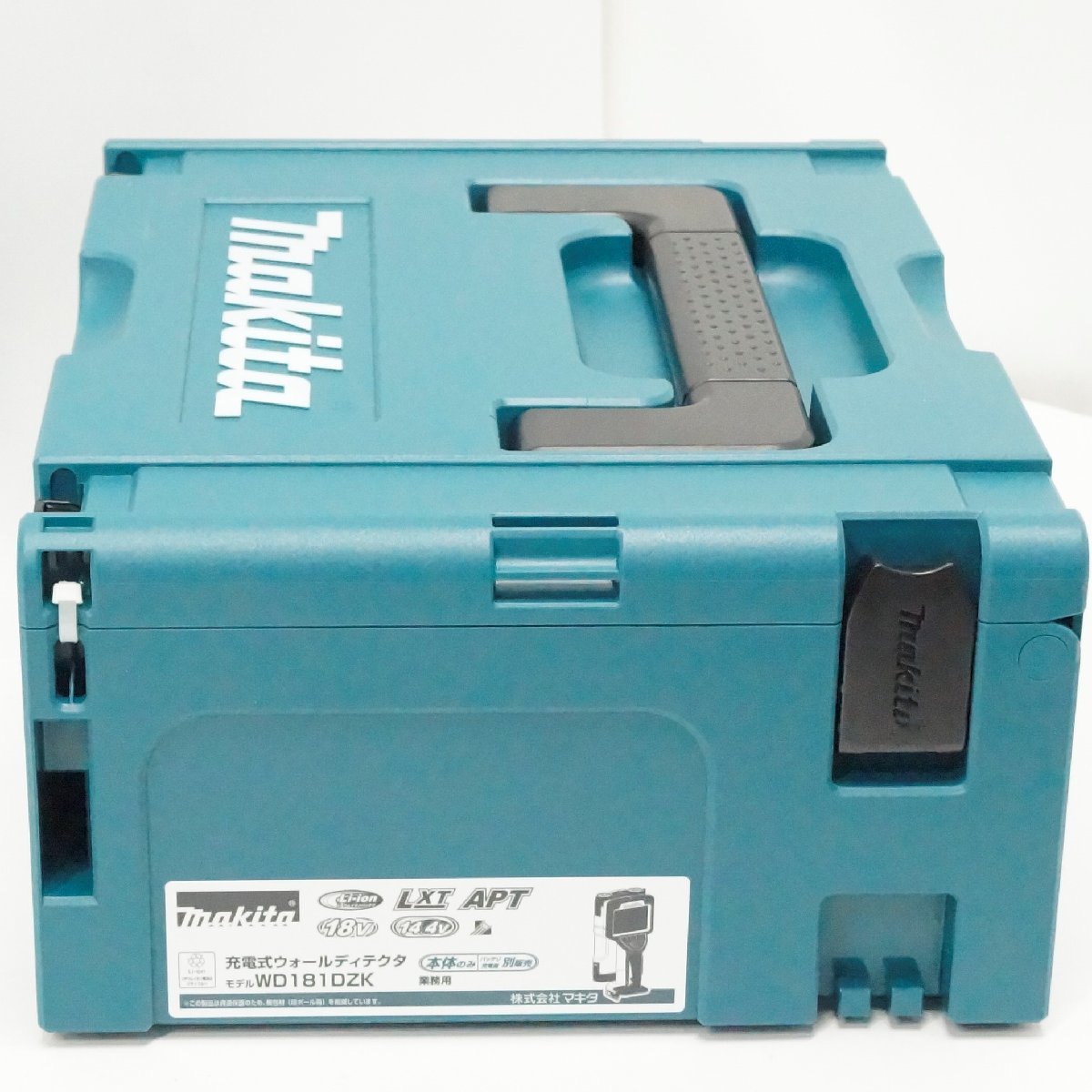 未使用 未開封 makita マキタ 充電式 ウォールディテクタ 18V 14.4V WD181DZK バッテリ 充電器別販売 ケースにすりキズあり_画像2