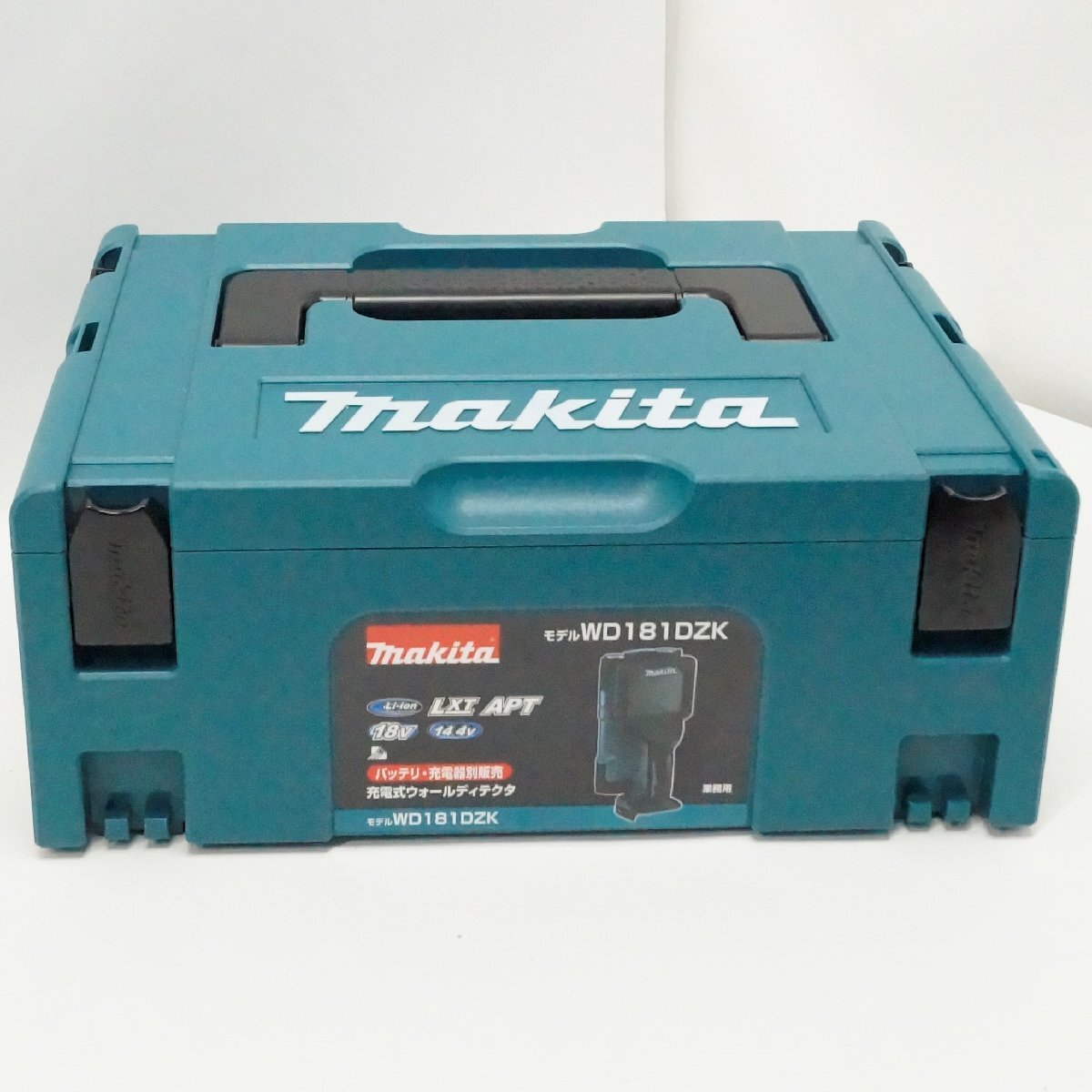 未使用 未開封 makita マキタ 充電式 ウォールディテクタ 18V 14.4V WD181DZK バッテリ 充電器別販売 ケースにすりキズあり_画像1