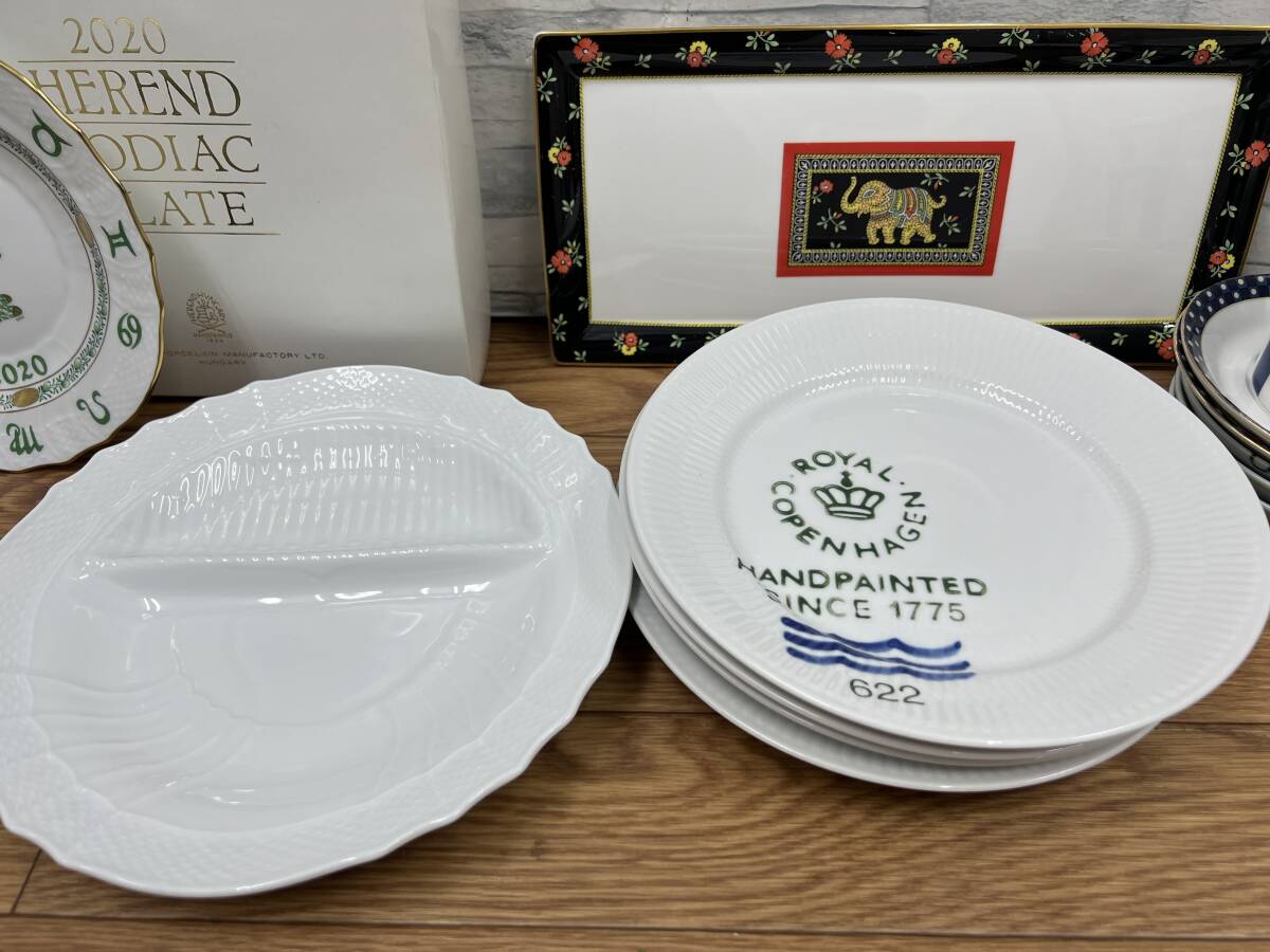 【42203.0316K】☆中古　保管品☆　食器おまとめ ロイヤルコペンハーゲン/WEDGWOOD/リチャードジノリ カップ＆ソーサー 平皿 など　食器 　_画像7