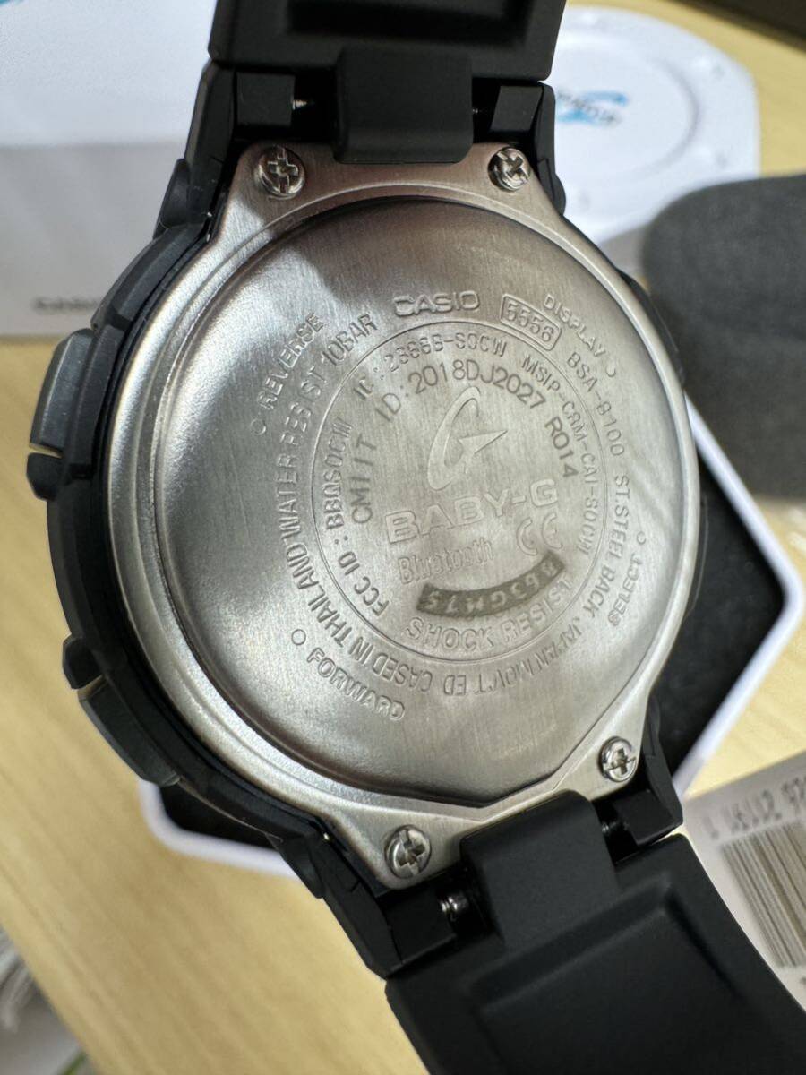 【42710.0320M】CASIO 腕時計 BABY-G BSA-B100MF-1ADR 海外向けモデル 中古美品_画像3