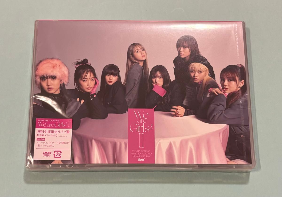 Girls2 2ndフルアルバム　We are Girls2 - II -  初回生産限定ライブ盤　【2枚組CD＋DVD】