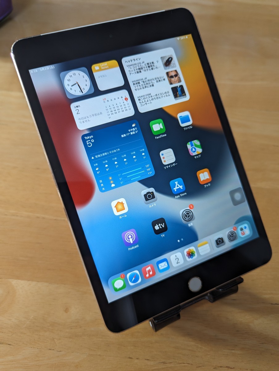 iPad mini 4 64GB Wi-Fi iPad mini4 完動品 - iPad本体