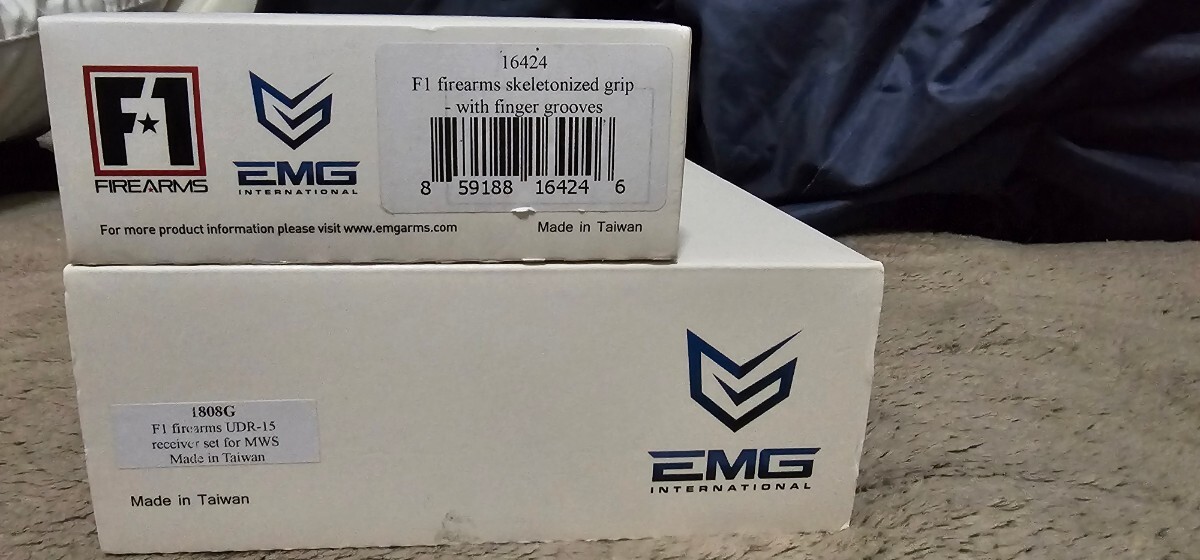 IRON MWS F1レシーバー EMG F1グリップセット未使用の画像6