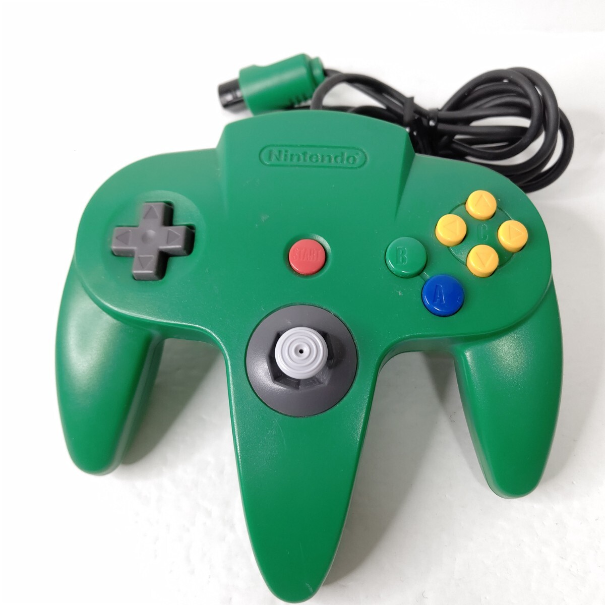 Nintendo　ニンテンドー64　コントローラー　グリーン　グレー　美品 4個