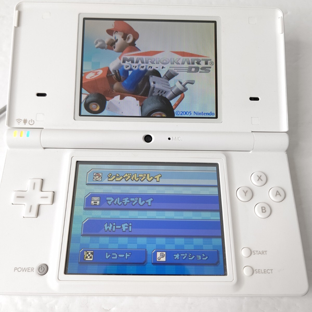 Nintendo　ニンテンドーDSi　ホワイト　極美品　任天堂　ゲーム機_画像10