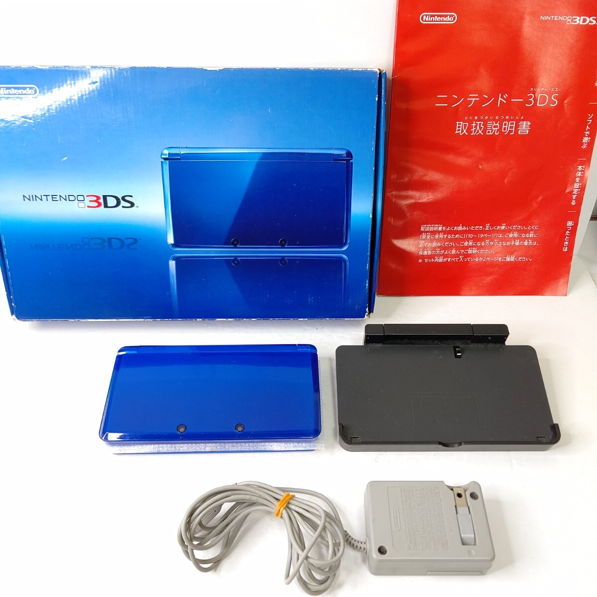 Nintendo ニンテンドー3DS コバルトブルー 美品 任天堂 ゲーム機