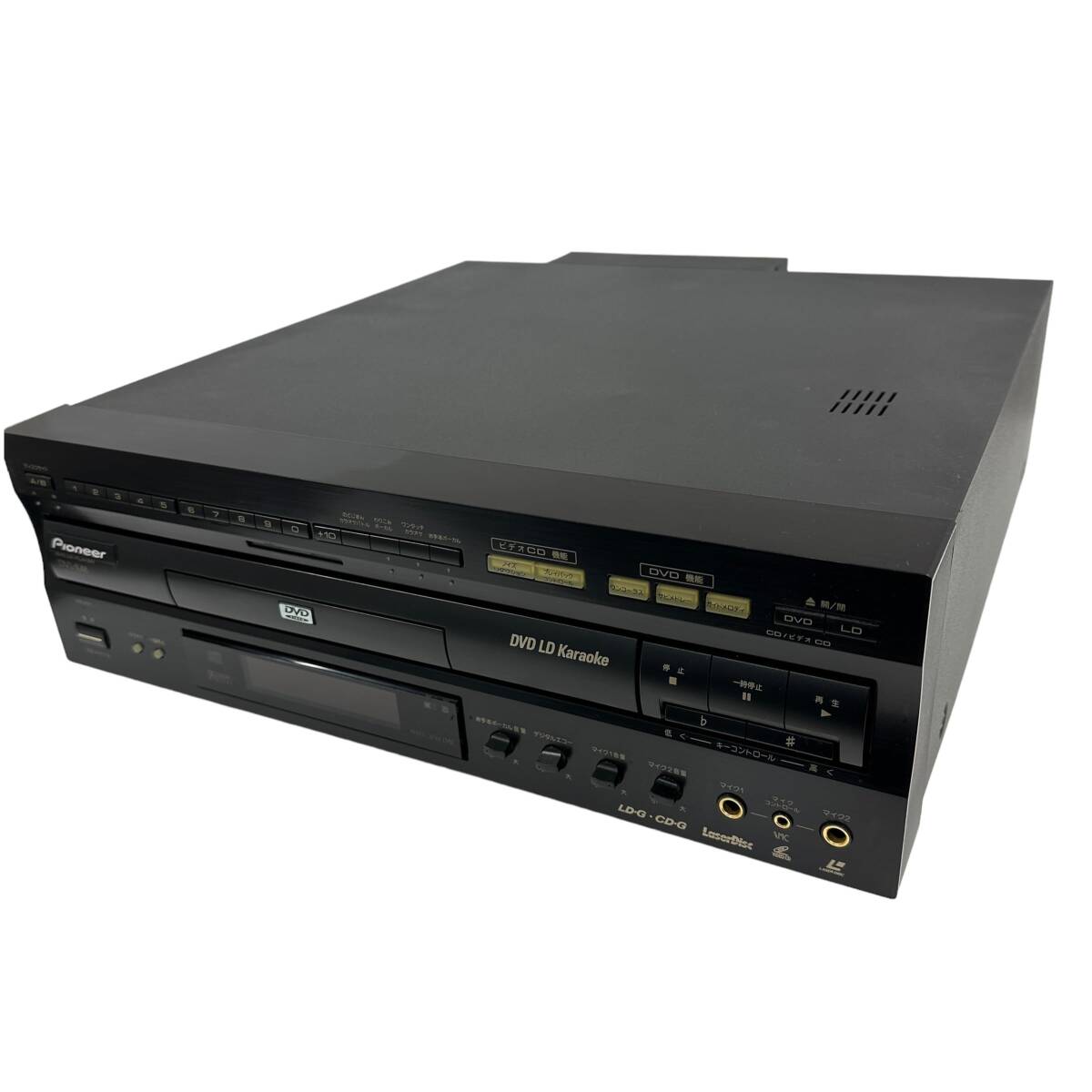 【純正リモコン付属・動作良好】Pioneer DVD/LDコンパチブルプレーヤー カラオケ対応 DVL-K88 ＃00131の画像2