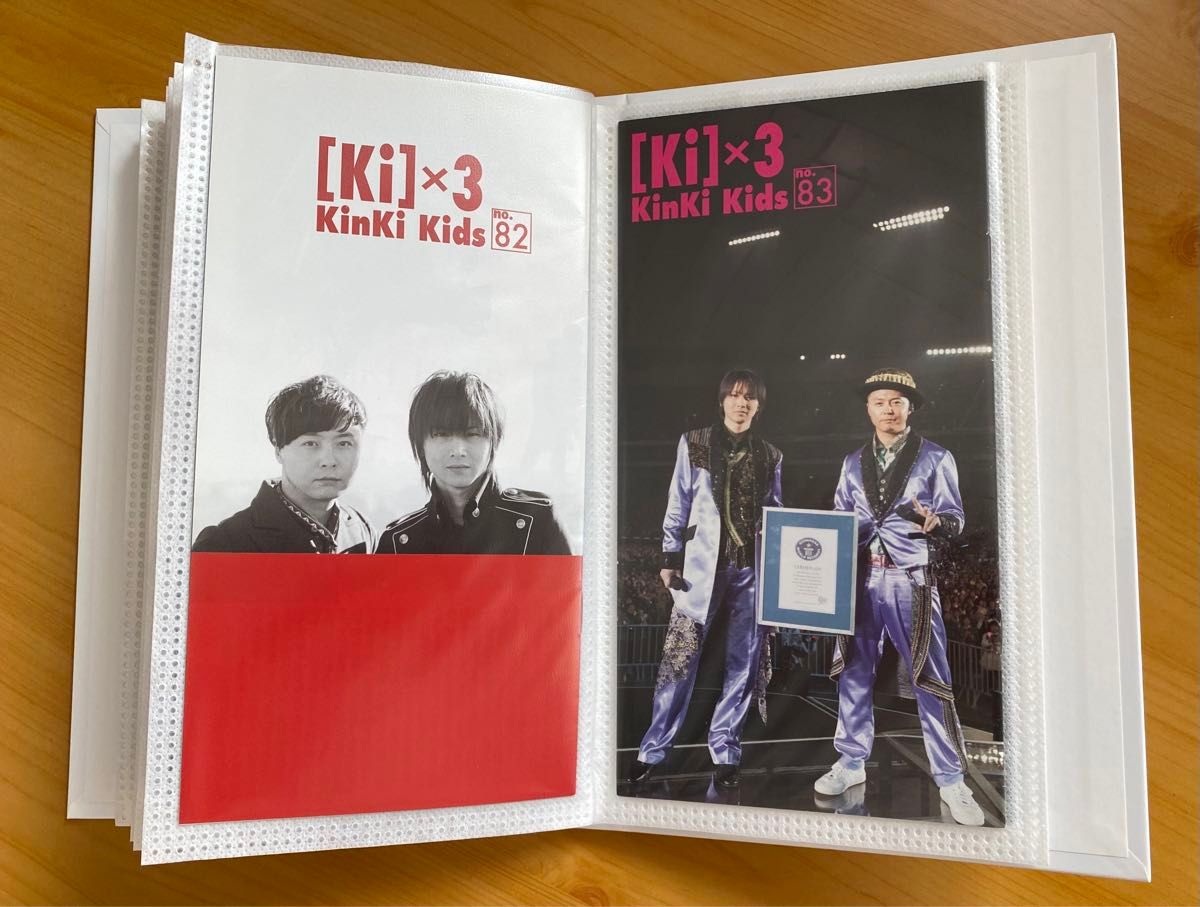 KinKi Kids ファンクラブ会報 No.64〜126 会報ファイル3冊付