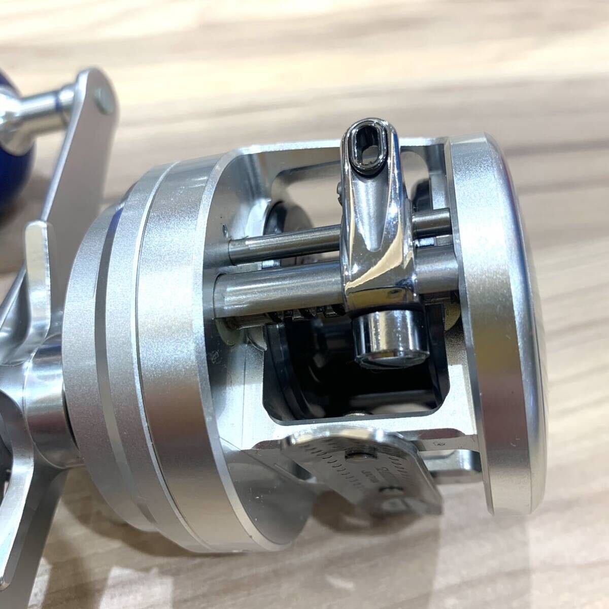 【超美品】 シマノ オシア カルカッタ 200 HG 夢屋 パワーバランスハンドル キャスト可能検索 SHIMANO 日本製 OCEA コンクエスト 201 11 13_画像9