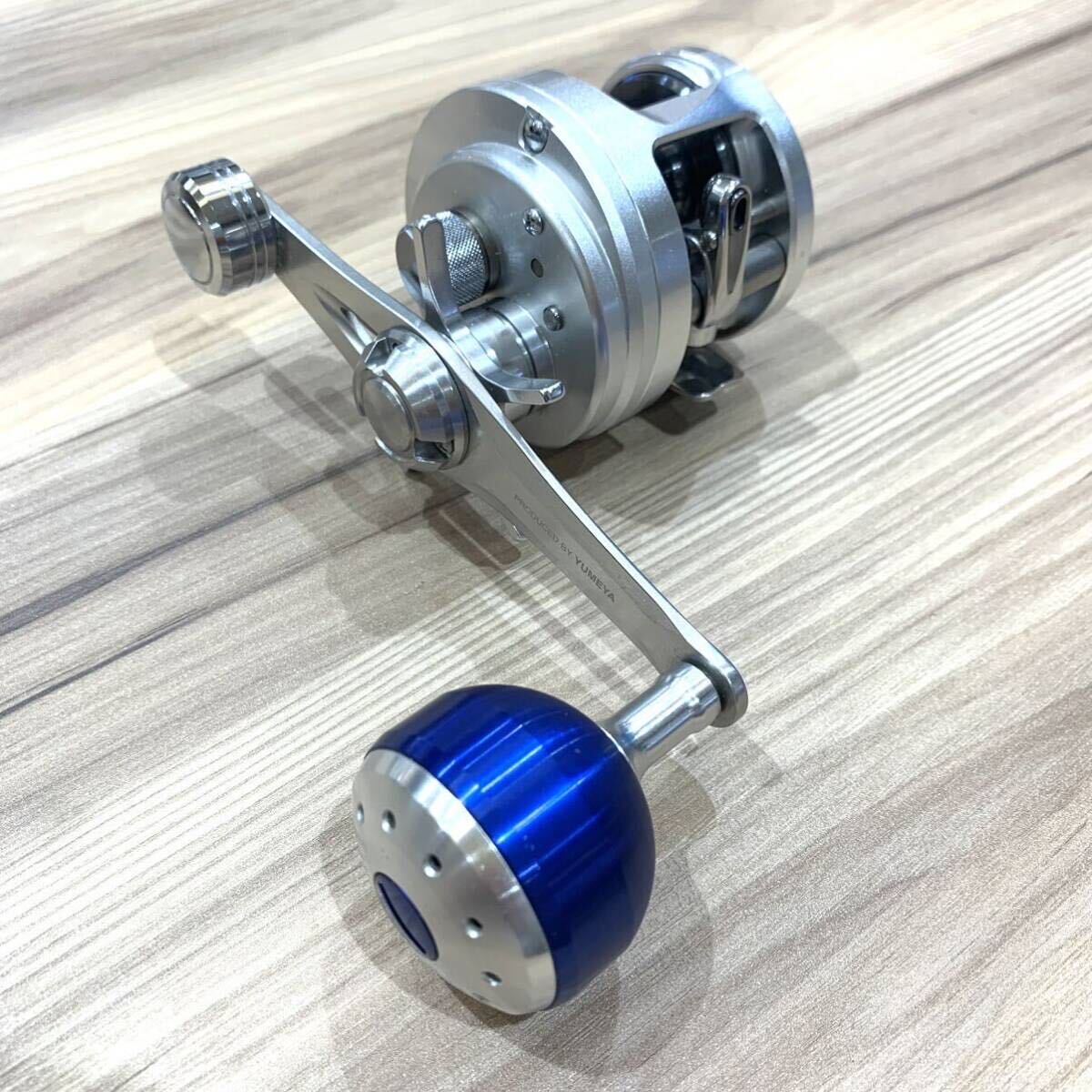 【超美品】 シマノ オシア カルカッタ 200 HG 夢屋 パワーバランスハンドル キャスト可能検索 SHIMANO 日本製 OCEA コンクエスト 201 11 13_画像1