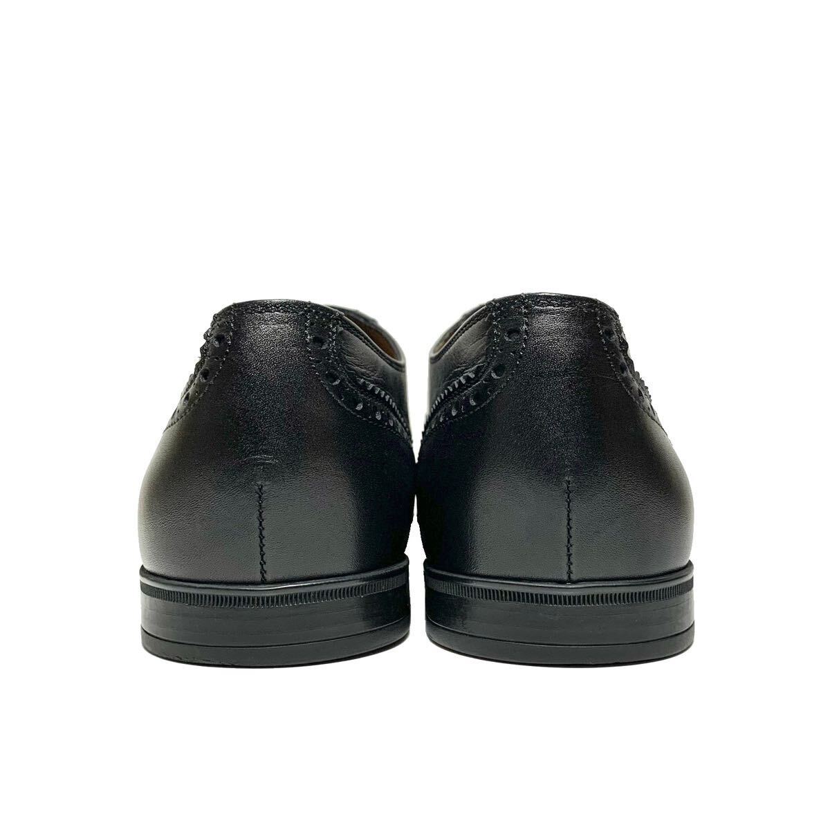美品 GUCCI グッチ 内羽根 ロゴ ストレートチップ レザー 美品 GUCCI グッチ 内羽根 ロゴ ストレートチップ レザー