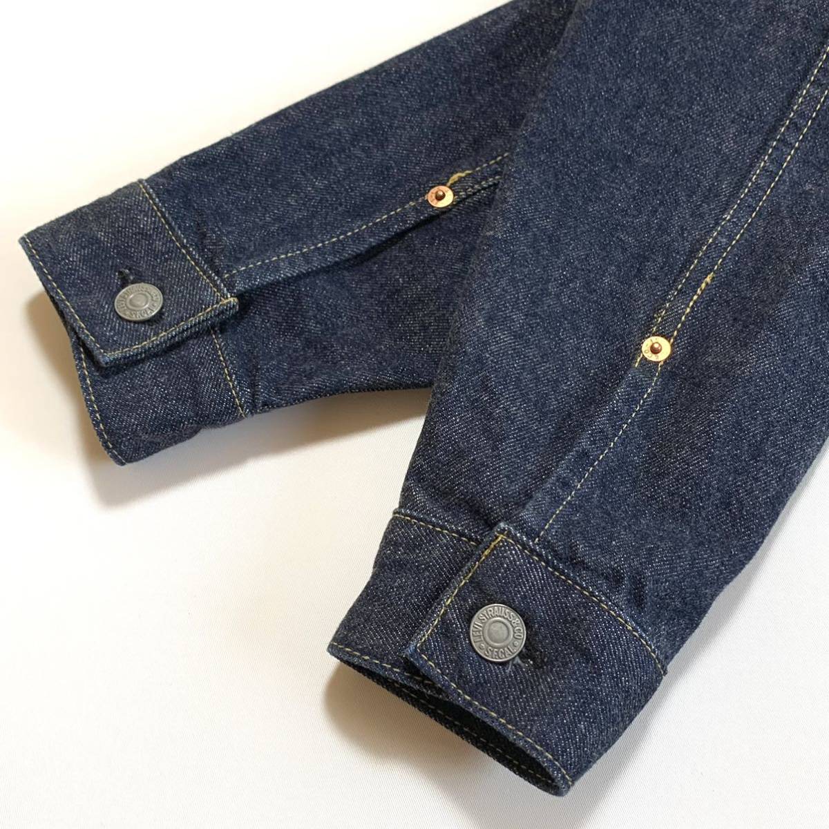 ☆美品 リーバイス Levi's 90s 507XX 2nd デニム ジャケット インディゴ Gジャン 日本製 古着 ヴィンテージ vintage ジージャン BIGE