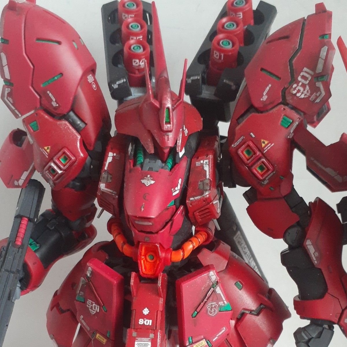 RG νガンダム RG サザビーセット 部分塗装完成品|Yahoo!フリマ RG νガンダム RG サザビーセット 部分塗装完成品|Yahoo!フリマ