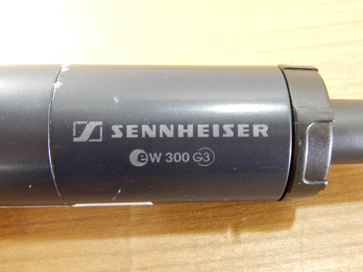 Y0353★\1～SENNHEISER/ゼンハイザー　PA機器　ワイヤレスマイク 本体　ew 300 G4-865-S-JB　2本セット_画像7