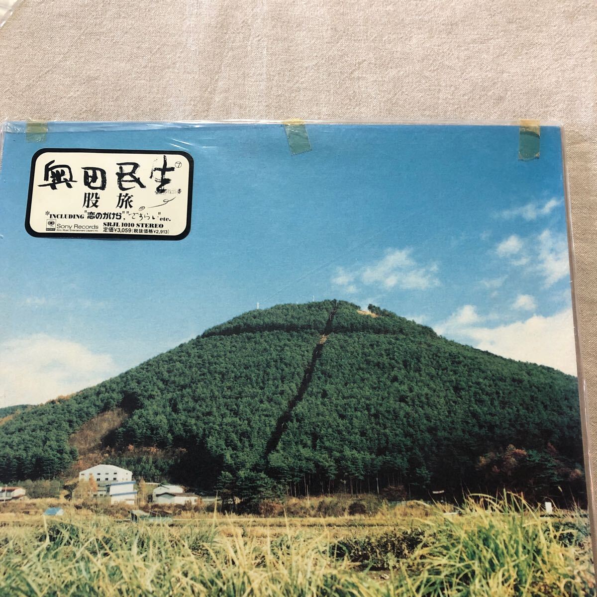 奥田民生 股旅 中古LPレコードの画像3