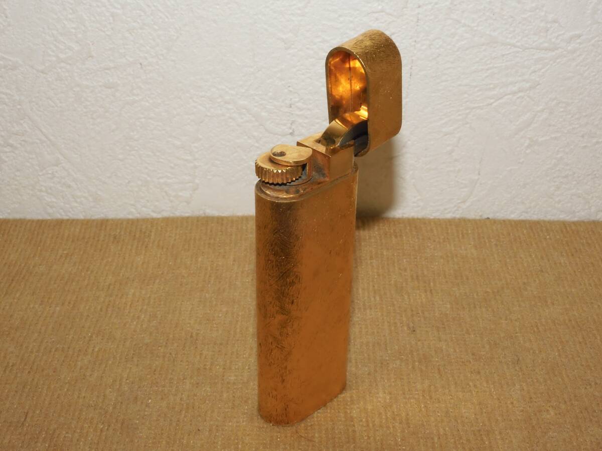 【18864】Cartier カルティエ ライター ゴールド ガスライター 着火確認済 喫煙グッズ_画像3