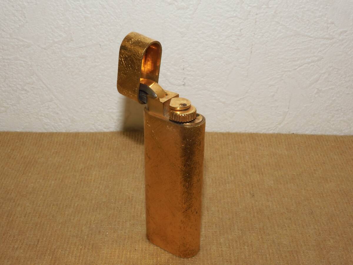 【18864】Cartier カルティエ ライター ゴールド ガスライター 着火確認済 喫煙グッズ_画像4
