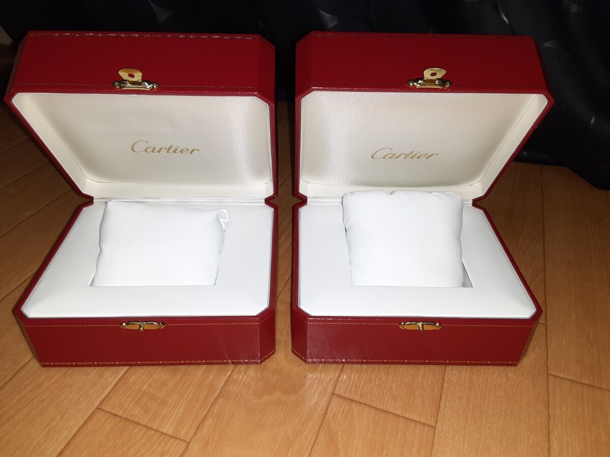 Cartier カルティエ 腕時計 空箱 ウォッチケース 2点セット 1円スタート_画像2